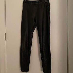 Halogen Faux Leather Leggings